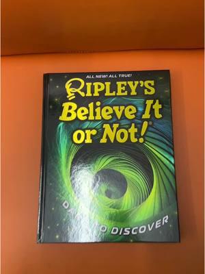 This book isnt the only unbelievable thing! Right now on our instagram we have a special giveaway where entrants can win this item and more. #weknowplay  #giveaway #cool #trending #ripleys #new #fyp #foryou #tiktok #book #ripleysbelieveitornot #exciting