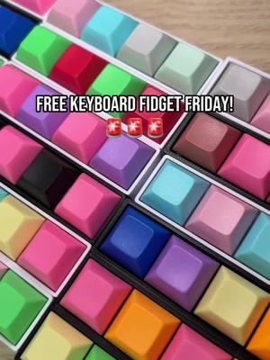 Follow us for more giveaways in the furure!! 😆🎄🚨🎁 We love hosting fidget giveaways on our TikTok livestream so be sure to join us. We also pack orders live and answer questions! There’s still time to get our keyboard fidgets in time before Christmas! #TikTokShop #tiktokholidayhaul #fidgetclicker #keyboardfidget #fidgetclicker #clickykeyboard 