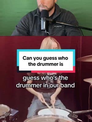 Can you guess who the drummer is? #drums #drummers #drumsolo #drumsolos #drummer #drum #drummer #drumtok🥁 #drummersoftiktok