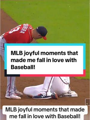 I love watching unserious baseball! 😂  MLB joyful moments that made me fall in love with Baseball! #MLB #baseball #mlbtiktok #mets #yankees 