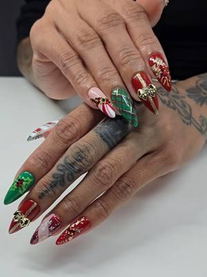 From autumn elegance to holiday magic! 🍂✨🎄 Watch these fall-inspired nails transform into a festive Christmas masterpiece in no time. Which season do you vibe with more—cozy browns or merry reds? 🎁💅 #NailedIt #HolidayTransformation #LuxuryNailsFast #MiamiNailTech #MiamiNailArt #MiamiBeachNails #FastAndFlawless #CustomIn2Hours #MiamiNails #ChristmasNails #FestiveNailArt #MiamiNailArtist #ApresGelX #NailTok #TrendingNails #FYP #NailInspo #NailArtLover 