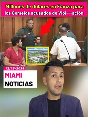 Millones de dolares en Fianza para los hermanos Alexander en Miami #latinosenmiami #noticias #cubanosenmiami #noticiastiktok #miamidadecounty #latinosenflorida