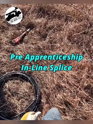 Pre Apprenticeship Training: In-Line Splice #linemantricks #linemanshit #lineman apprentice #electricallineman #utilitycontracter #utilitytruck #utilitywork #IBEW #telecom #cablelineman #bucket #lovemylineman #linetruck #linelove #journeymanlineman #fiberfairy #hookinainteasy #satisfying #bluecollar #powerlineconstruction #fyp #unionmoney at#linemanchallenge #linemanfamily #linemanproblems #linemanappreciation #linemangirlfriend #linemantraining #linemantips #linemans #linemanschool #linemanlife #linemanwork #Gruntslivesmatter #grunt #lineworkerstudents #linetoc #linepeople #stormpay #stormwork #stormchasin @SLTC @Goody 