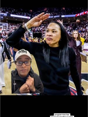 What are the odds? 🤔 #dawnstaley #southcarolina #uva #womensbasketball #womenssports #blowthisup #acc #sec #basketball #greenscreen 