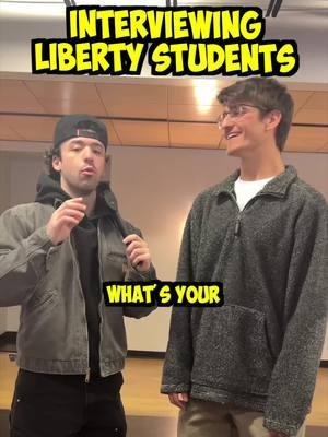 Interviewing Liberty students #libertyuniversity #libertyuniversitycheck #libertyinterview #libertyinterviews 