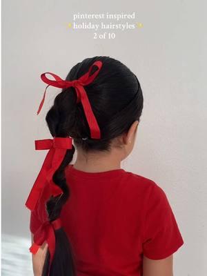 just add a red bow, and it’s a holiday hairstyle 🤭🎁  #hairtutorials #hairvideos #toddlerhairstyles #hairstyle #hairstyles #hairideas #girlmom #viralvideo #hairtok #toddlerhairideas #easyhairstyles #momoftwo #easytoddlerhairstyles #peinadosfaciles #peinados #mamadedos #fallhairstyle #autumn #fallstyle #simplehairstyle #holidayhairstyle #holidays #christmas 