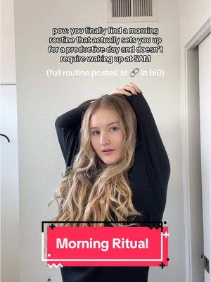 Full morning routine posted in  b!0 ☀️☀️☀️ #morningroutine #morningvlog #morningvibes #morningmotivation #vectormarketing 