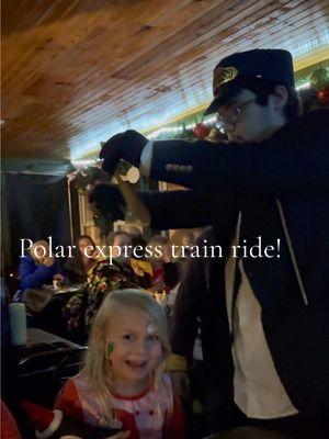 We took the girls for a ride on the polar express! It was such a sweet magical experience for  them!🎄 If you have never been, I highly recommend it!❤️ The train ride was so cozy and the hot chocolate was so good.😍😍 Santa also came and gave everyone a Christmas bell! #polarexpress #thepolarexpress #polarexpresstrain #christmasfun #christmasactivities #christmas #holidayseason #hotchocolate #christmasmagic 