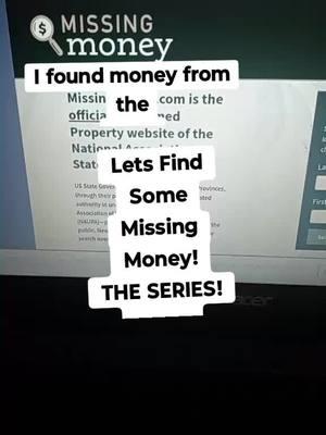 I hope that someone finds this and finds some money for themselves for the holidays. I will do states when they are commented. Check everyone in your life! #missingmoney #unclaimedmoney #unclaimedproperty #moneyonline #workingclass #holidaygifts #kindnessisfree #ineedmoney 