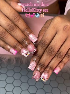 I love how hello kitty is growing on me 🥰💕🫧🩰🎀❄️ Come book with ya girly 🥹 #warnerrobins #nailtech #hellokitty #pinknails #hellokittynails #shortnails #warnerrobinsnailtech 