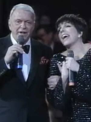 Frank Sinatra & Liza Minnelli in 1990, at his 75th birthday celebration #franksinatra #sinatra #lizaminnelli #oldhollywood #vintage #oldies #oldmusic #classic #retro #judygarland #ratpack #trending #fyp #newyork