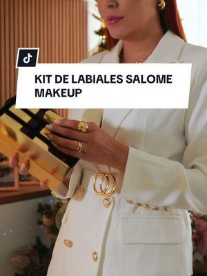 Kit de labiales SALOME MAKEUP @Salome Makeup  #kitdelabiales #labiales #salomemakeup #labialessalome #salomemaquillaje #maquillaje #barbierojas #regaloparanavidad #navidad 