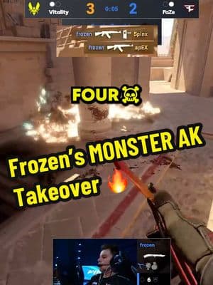 Frozen started MELTING with the AK 🤯🔥 #cs2 #csgo #cs #cs2clips #cs2aim #ropz #cs2challenge #faze #FaZeClan #FaZeUpdate #FaZeEsports #motivation #hype #edit #fyp #xyzbca #karrigan #broky #frozen #rain #faze