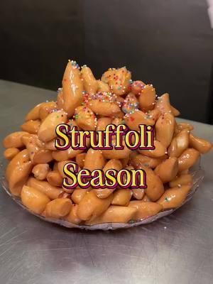 Golden, crunchy, and drizzled with honey—Struffoli, or as we Sicilians call it, Pignolata, is here to sweeten the season! 🎄✨  Call in and place an order Today!  #ItalianPride #ItaliansBeLike  #Foods #Foodie #Foodies #struffoli #Italiani #Italy #ItalianFood #HolidayTreats  #Delicious #Eats #italiandesserts