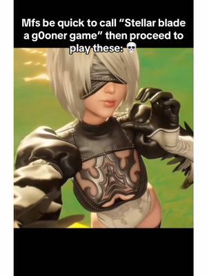 Yall got the brain of a nut 😭 #stellarblade #stellarbladeps5 #nierautomata #bayonetta #lolipopchainsaw #Bg3 #stellarbladegameplay #fyppppppppppppppppppppppp #nierautomata2b #gaming #viral #virał #fypシ #zyxcba #stellarbladeeve #blowthisup 