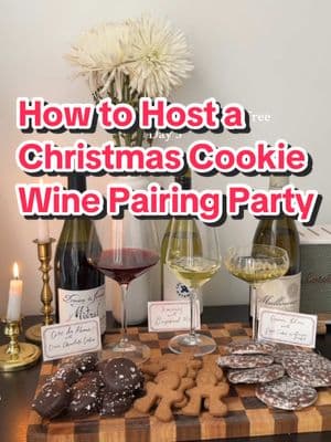 Your reminder that wine can be paired with the overabundance of cookies in your kitchen right now 🤎 #winepairing #wine #christmascookies #christmasparty 