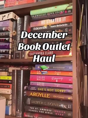 December Book Outlet Haul 📚 two more boxes still on their way 😬 #bookoutlet #bookoutlethaul #bookoutletunboxing #decemberbookhaul #bookstagram #books #BookTok #ashleys_endless_tbrlist #ashenico #taylorswift #christmastreefarm #holidayseason #holidaytbr #decembertbr 