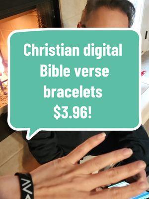 The REAL YAPPY Christian Bible digital verse bracelet! the coolest gift you will give anyone who loves God 💞  #bibleverse #bibleverses #jesus #yappybracelets #bibleversebracelet #dailydevotional #dailydevotion #tiktokshopholidayhaul #godisgood #smartsessionwithjesus #under5dollars #5below 