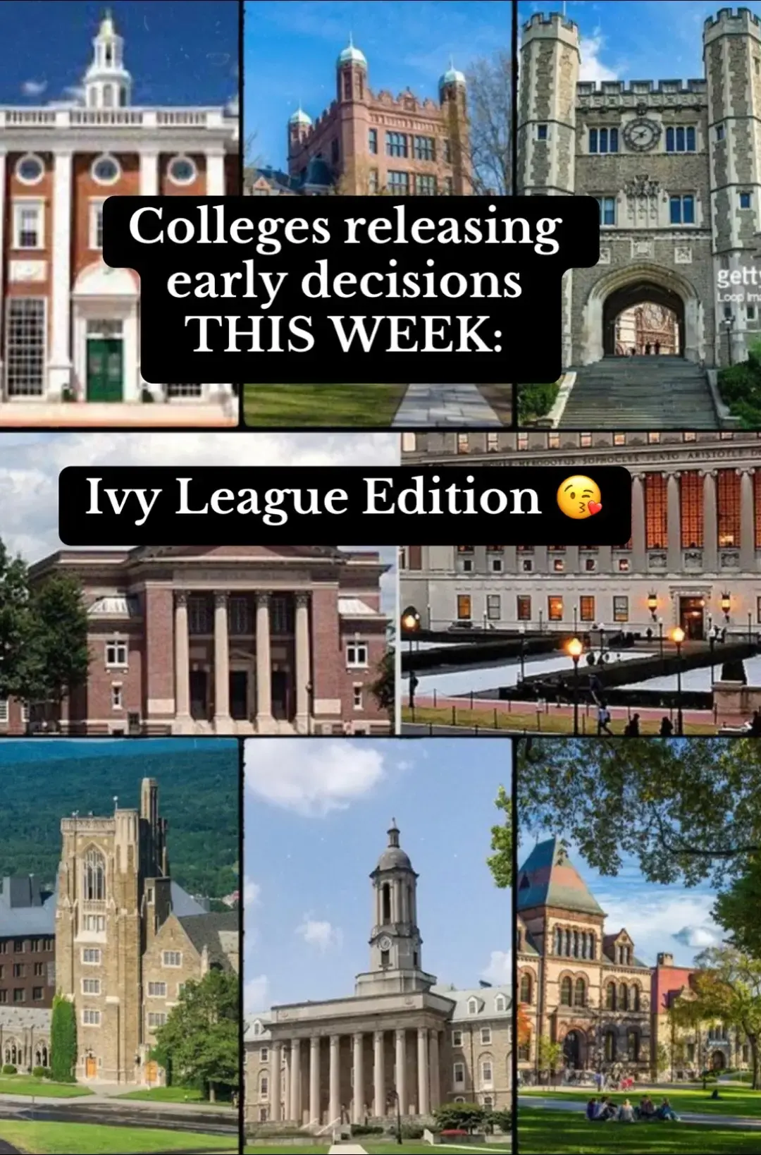 Good luck to the class of 2029!! Will be manifesting acceptances for all of you 💘#ivyleague #columbiauniversity #lions #earlydecision #cornelluniversity #cornell #bigred #collegeacceptance #classof2029 #classof29 #collegedecision #collegeacceptance #harvard #princeton #commonapp #collegeapps #upenn #brownuniversity #dartmouth #yale #bulldogs ##earlyaction #gotigers 