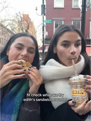 everyone NEEDS to try @Ediths Sandwich Counter #fitcheck #fashion #foodietiktok #ediths #fitchecks 