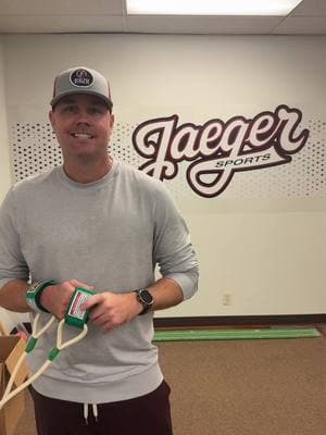 #stitch with @Jaeger Sports Inc. Get the most out of your #jbands by using the wrist cuff. #baseball #softball #fyp #exerciseroutine #bands 