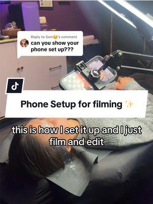 Replying to @Sam😚 #filmingtips #phonesetup 