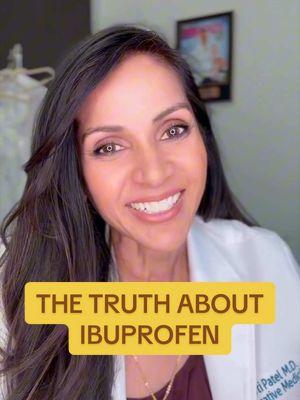 High doses of NSAIDs can delay collagen and bone healing after fractures or injuries. Over time, they may harm gut health, strain the heart, or cause rebound pain. Here’s what you need to know about proper dosing and natural alternatives for pain and injury recovery. Stitch Credit: @Dr. Tyna Moore & @MBPowerProject ✨ #ibuprofen #medication #medicine #medicineexplained 