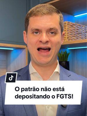 O FGTS é um direito garantido a todo trabalhador, e a empresa deve realizar os depósitos na conta vinculada ao empregado na Caixa até o dia 20 de cada mês.  Quando isso não acontece, ou os valores são depositados de forma incompleta, o empregador está agindo de maneira irregular. Nessa situação, o trabalhador pode buscar a rescisão indireta do contrato de trabalho, ou seja, sair do emprego com todos os direitos garantidos de uma demissão sem justa causa.  Isso inclui acesso ao FGTS, multa de 40% sobre o saldo, aviso prévio e seguro-desemprego, dependendo do caso. Acompanhe o extrato do seu FGTS regularmente pelo aplicativo da Caixa ou nos canais oficiais. Se identificar irregularidades, é importante agir.  O seu FGTS está sendo depositado corretamente? #advogado #trabalho #trabalhador