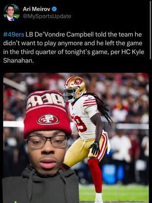 Breaking News: The 49ers are releasing LB De'Vondre Campbell Sr. #sanfrancisco49ers #49ers #49ersfaithful #49ersfootball #49ersnation #49ersfan #brockpurdy #deebosamuel #christianmccaffrey #georgekittle #charvariusward #devondrecampbell #nfl #nflfootball #football #nflnews #f #fyp #blowthisup #trending #cutoffnate #cutoffnateyt 