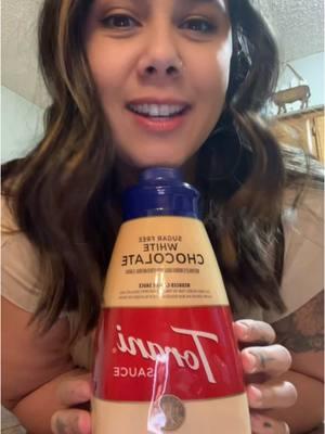 Torani white chocolate syrup…sugar free! #torani #toranisyrups #coffee #coffeesyrups #coffeerecipe #flavoredcoffee 