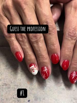 Guess what my clients’ professions are 🤗 #fyp #cosmotologist #nailtech 