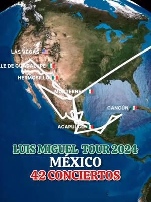 ¡Gracias México! Gracias por 42 noches inolvidables durante este año. 🔔 Cabe recordar que en total de esta gira 2023•2024 se realizaron 65 conciertos de los cuales 23 fueron del año pasado. 🔜 Próximamente Cierre Mundial en Argentina.  📽 @iamcu4tro | ✒️ Edición @luismiguelradiotuyyo #luismiguel  #luismigueltour2024 #luismiguelenconcierto #luismiguelenvivo #luismiguelfan #luismiterapia #luismimania #luismilovers #luismiforever #elsoldemexico #micky #leyenda #leyendaviviente  #luismiguelenmexico  #mexico #azteca #orgullohechoenmexico #hechoenmexico #luismiguelentiktok #fpy #tendencia #parati #viral  #argentina #luismiguelenargentina 