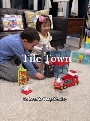 Grab the #TileTown Magnetic Playsets today for your family as the perfect cozy night activity or gift the playsets and bring the creative fun to your loved ones! #magnetictiles #moosetoys #creativetoys #imaginationplay #momhacks #ad @ScaryMommy @MooseToys 