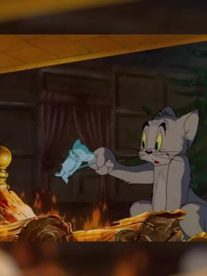 roasting jerry’s over an open fire #tomandjerry #fireplace #nostalgia #animation #fyp #mood #vibes