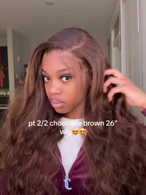 pt 2/2 @Mamushow Hair Fashion click orange cart to shop #fyp #chocolatebrownwig #viralwig #TikTokShop #mamushowhair 