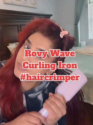 I ♥️ a nice messy crimped hair look!  #hair #hairtok #hairtools #haircrimper #crimpedhair #wavycurlingiron #ads #fyp #tiktokshopholidayhauls #holidayhaul #giftsforher #toptierdecember #trending #giftideas #ttshop #TikTokShop #messyhairdontcare #redhair 