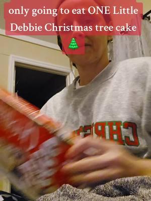 Tis the season! These are addicting. You can't just stop at one 😆🌲🌟 #littledebbiechristmastreecakes #christmas #snack #humor #tistheseason #addicting #funnyvideo #trending 