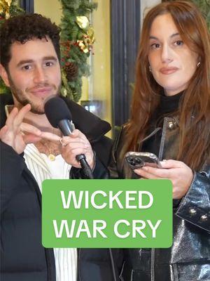 Did they nail the war cry??? #wicked #ariana @Cipha Sounds  Comedy @Michael Rowland @Josh Adam Meyers @Andrew Muscarella 