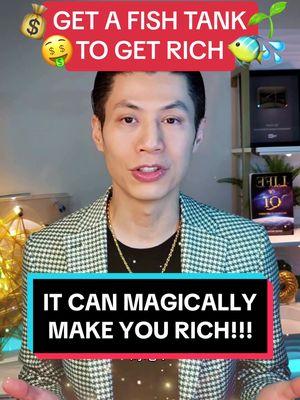 Fish tank can magically bring you wealth and happiness. From being broke to living a life of luxury, all thanks to the right setup and some sacrifices to the aquarium gods.   #FishTank #GetRichQuick #AquariumLife #LuckyFish #MoneyMachine #abundancetips #berich #rich #wealth #qicoil #fyp #foryoupage❤️❤️ 