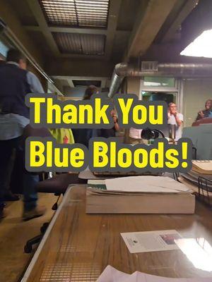 A round of applause for all involved on the hit drama "Blue Bloods". I was honored to work with these guys from Season 3 to 7. I still can't believe it's done. I met and became family with so many wonderful people. Forever grateful.  #bluebloods  #donniewahlberg #tomselleck #drama #tv #bluebloodsfinale #CBS #tomselleck #seriesfinale @Jenny McCarthy 