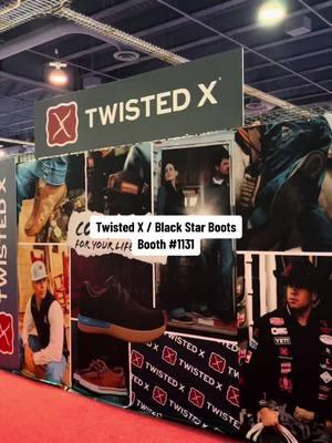 Head over to Cowboy Christmas and check out all of the Twisted X / Black Star Boots footwear available in booth # 1131  Your feet will thank you! 🫶🏻 #twxfeetonthestreet #twistedx #blackstarboots #nfr24 