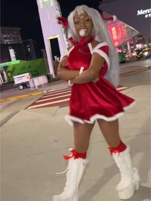 Christmas Frieren!! ❤️🎄 #frieren #frierencosplay #frierenanime #elfgirl #cosplaygirl #elfcosplay #fypage 