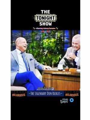 Good Times with Mr. Warmth!! #donrickles #hilarious #legend #tonightshow #comedyvideo #johnnycarson #era ##clip#4#4U#Ulatenight #goodtimes #clips #by #me #Southernbellatheart #classiccomedy #Lover 