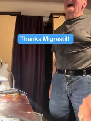 After I stopped filming, he said “Man that does feel good on my hand.” ❤️ We love this company and Mr.Ken loves both of the creams. It truly has been a blessing to find something that helps the pain from nerve damage. #mrken #migrastil #neuropathy #crippling #pain #relief #92 