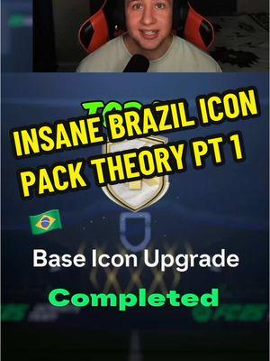 INSANE BRAZIL ICON THEORY PT 1 🇧🇷 #fut #brazil #icon #fyp #luigi #fifa 