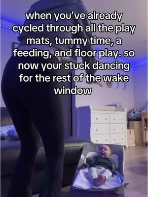 these 30 min naps make the wake windows so repetitive 😭 #momlife #momhumor #fy #babytok #relatable #babylife #4monthsold #tummytime #wakewindow 