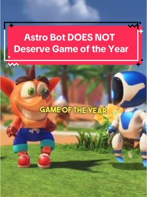 Astro Bot DOES NOT deserve Game of the Year! #astrobotgame #astro #gameoftheyear #greenscreen #blackmythwukong #thegameawards #GamingOnTikTok #debate 