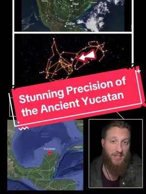 The temples of the Yucatan are not only aligned to Stars, the entire region is mapped to a section of the night sky.  Its so accurate a 15 year old Kid discovered a lost city by searching for it on a map exactly where the star would be.  The alignment came with the belief that the soul was tied together by the stars.  Being masters of celestial frequency, they wre able to convert the suns path from a sone wave to a swuare wave through the geometry of chichen itza. The Geometry of that frequency is 3600 hertz when we look at it through a cymatic plate. Since a year is 365 days, the ancient yucatan nailed the celestial frequency of the sun to an accuracy of 98.6%. Unbelievable.  #yucatan #yucatanmexico #mexico #mayan #maya #aztec #pyramid #ancientamerica #ancienthistory #alignment #temple #solar #geometry #frequency #constellation #temple #technology #spirituality #wakaan #fyp #greenscreenvideo 