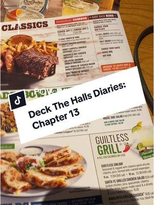 Deck The Halls Diaries: Chapter 13  We went to Chilli’s !!!  #alexiaaj #alexiaajvlogmas #vlogmasday13 #deckthehalldiaries #chillisdinner #wewenttochillis #girlsnigntout 