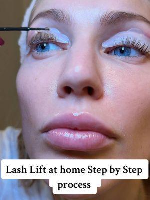 Have you done a lash lift at home before ? I clearly havent 🤣  Thank you LIVIA 🩷 #lvl #lashlift #lashliftingtutorial #lashlifting 